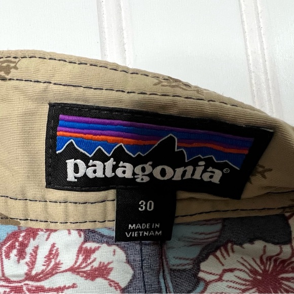 Patagonia Board Shorts Mens 30 Swim Trunks Drawstring Unlined 494 - Picture 3 of 4